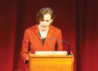 Anne Applebaum delivers the annual Ukrainian Famine Lecture in Toronto on October 9.