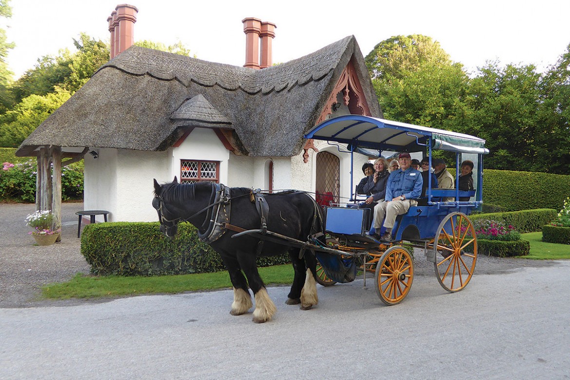 The best way to see Killarney, Ireland, is via the Jaunting Car.