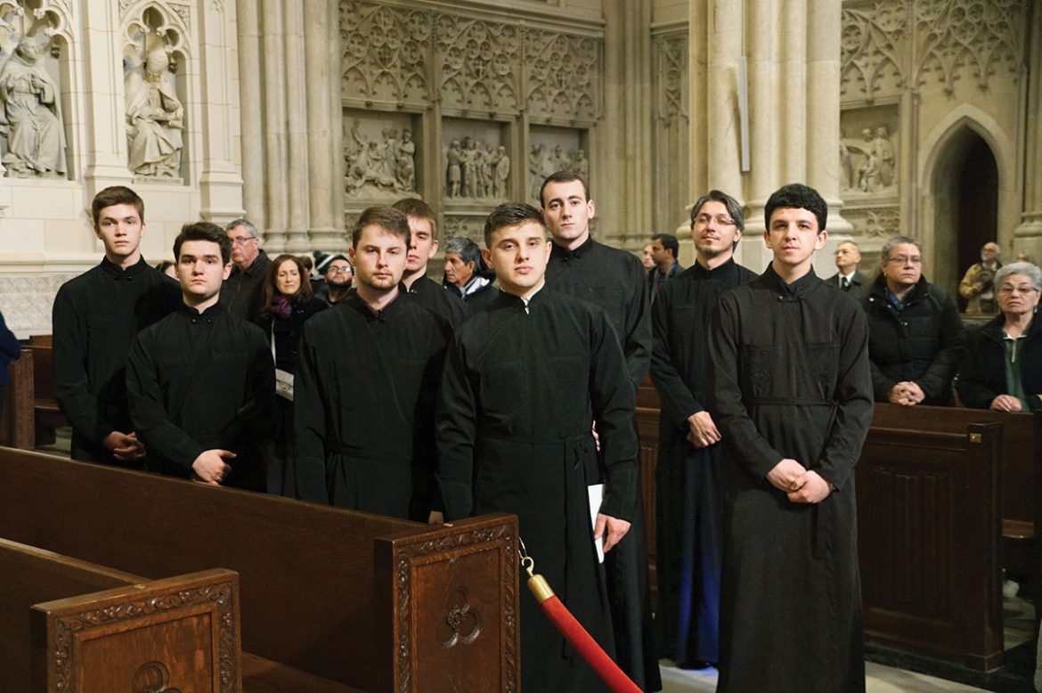 Seminarians of St. Sophia Seminary of the Ukrainian Orthodox Church of the U.S.A.