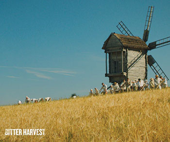Before filming began, director George Mendeluk traveled to the Ukrainian countryside in order to capture traditional wheat reaping to preserve the film’s authentic feel.