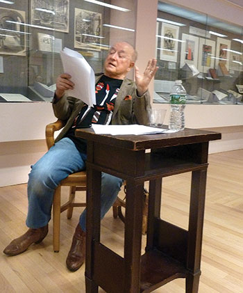Yuriy Tarnawsky reads his poem “Stephen Hawking Goes Flying.”
