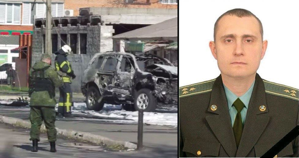 Col. Oleksandr Kharaberiush of the Security Service of Ukraine, the agency’s deputy head of counterintelligence in Donetsk, was killed in a car bomb explosion on March 31 in Mariupol. 